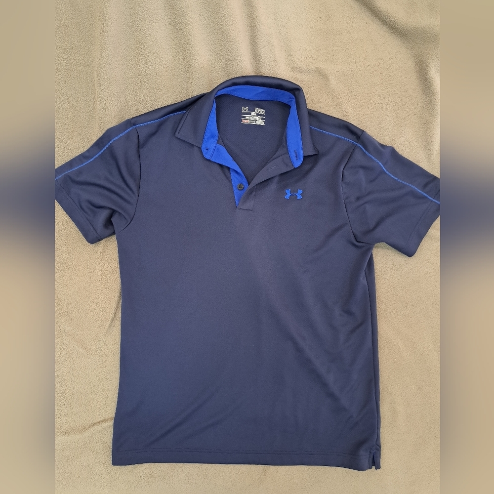 Men's casual athletic 2 button collated loose fit shirt
